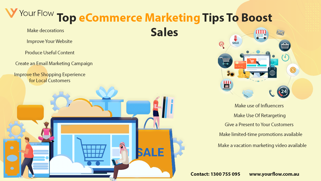 Top eCommerce Marketing Tips To Boost Sales